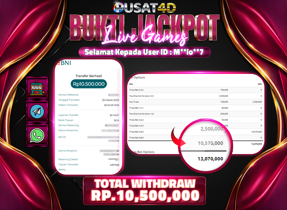 BUKTI KEMENANGANsicbo