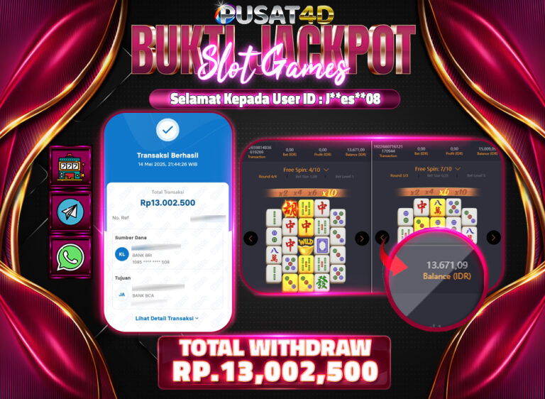 BUKTI KEMENANGAN 13 juta 14 mei