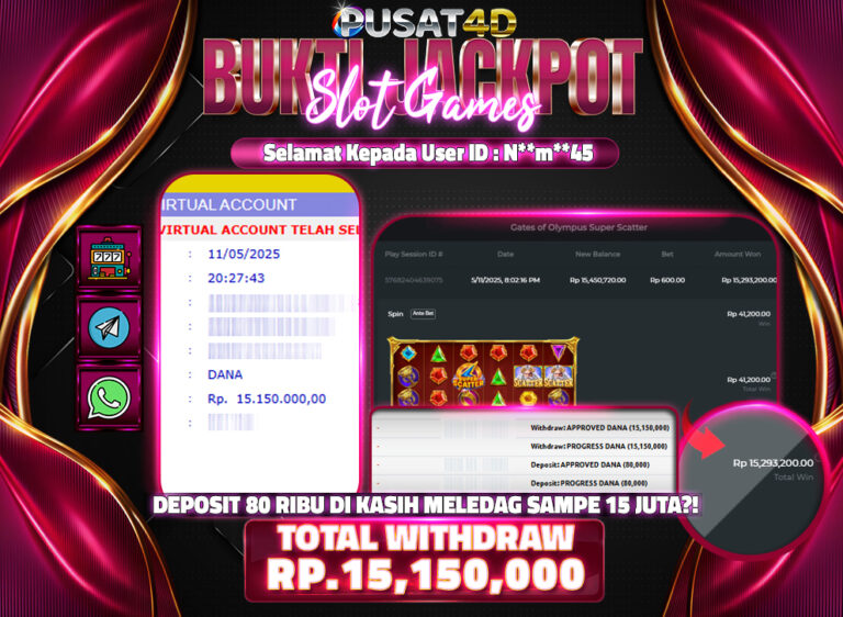 BUKTI KEMENANGAN 15 juta 11