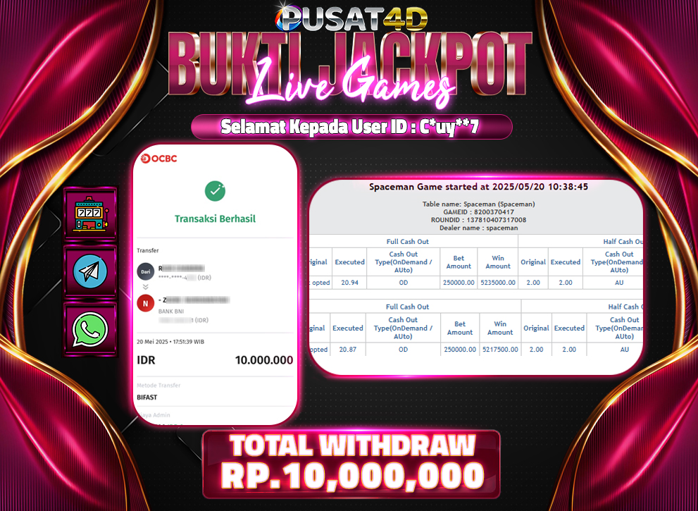 BUKTI KEMENANGAN 20 mei