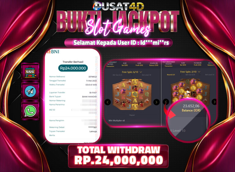 BUKTI KEMENANGAN 24 JUTA 11