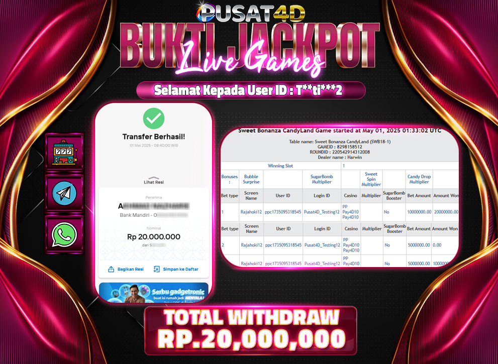 BUKTI KEMENANliveeeeGAN