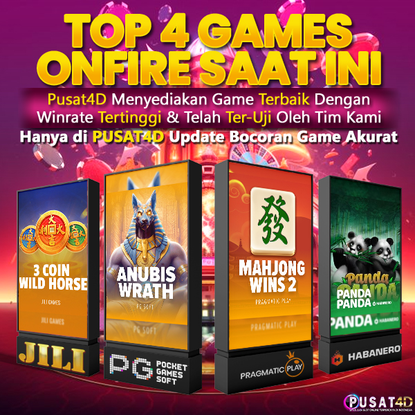 TOP 4 GAMES GACOR 17 MEI