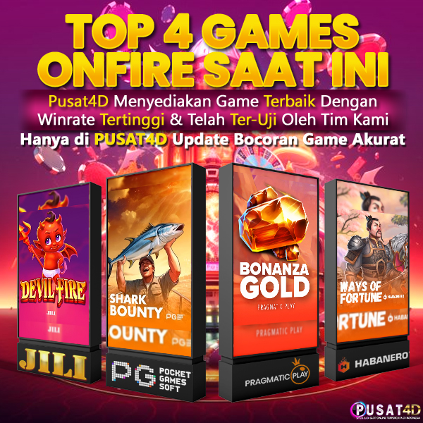 TOP 4 GAMES GACOR 19 MEI