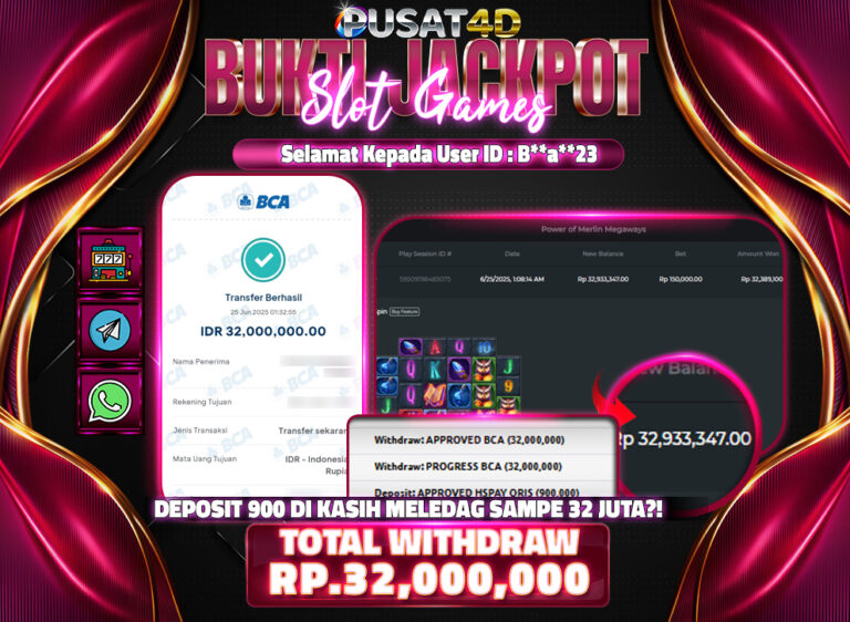 BUKTI KEMENANGAN-Recovered 32 JUTA 25 JUNI TERBARU