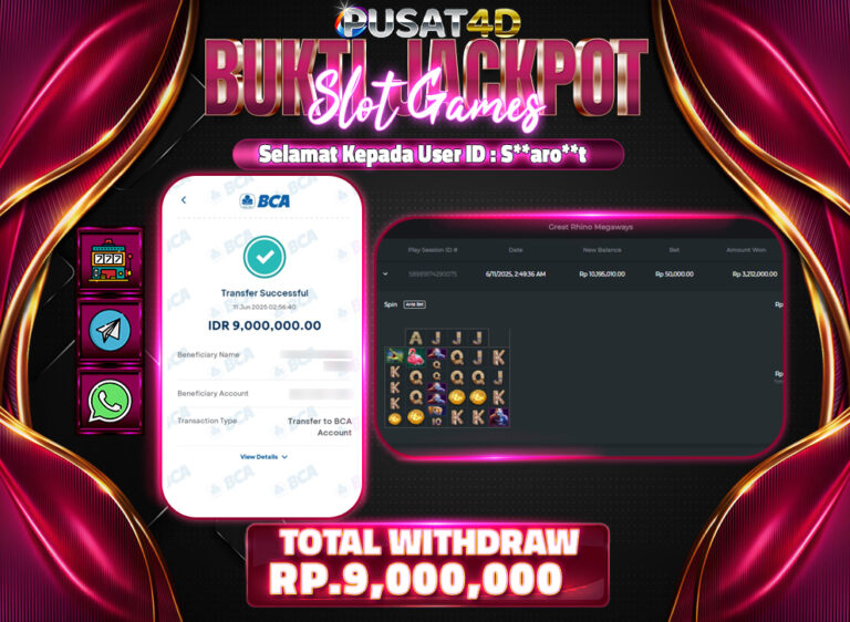 BUKTI KEMENANGAN-Recovered 9 juta 11