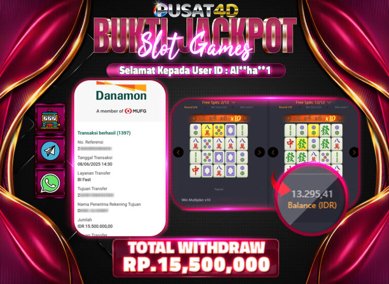 BUKTI KEMENANGAN15jt 8juni