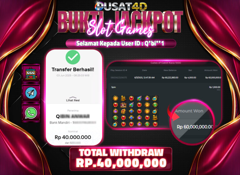 BUKTI KEMENANGAN40kt 3juni