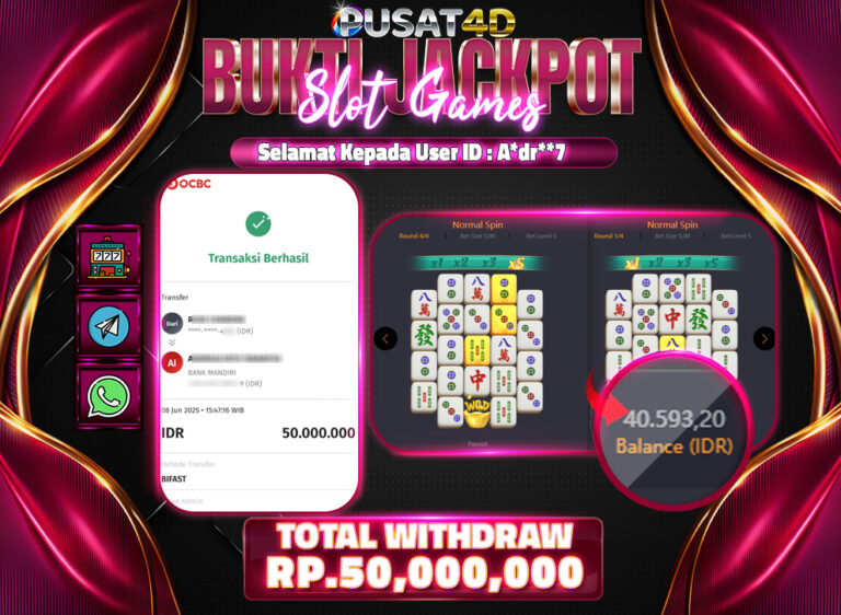 BUKTI KEMENANGAN50jt 08juniii