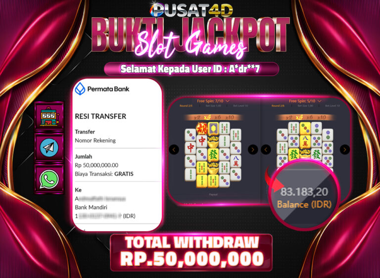 BUKTI KEMENANGAN50jt 8juni