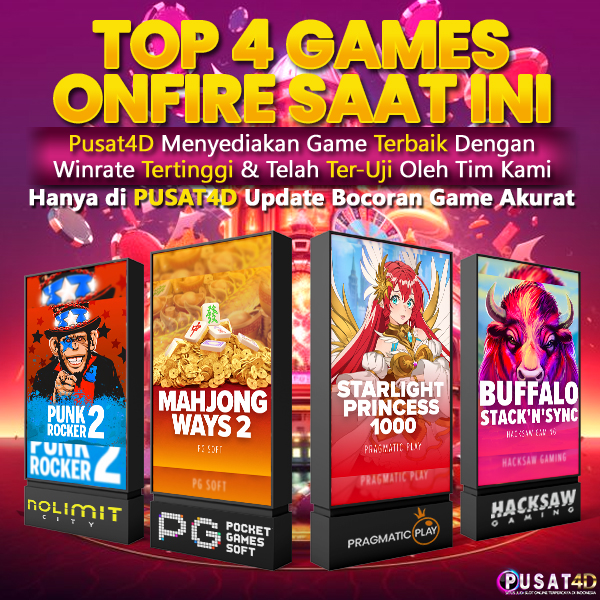 TOP 4 GAMES GACOR 28 JUNI