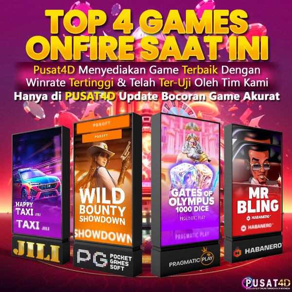 TOP 4 GAMES GACOR 4 JUNI