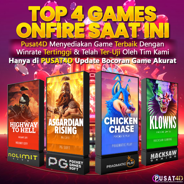 TOP 4 GAMES GACOR TERBARU 26 JUNI
