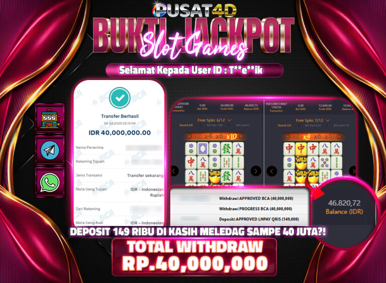 BUKTI KEMENANGAN-Recovered 40 juta 05