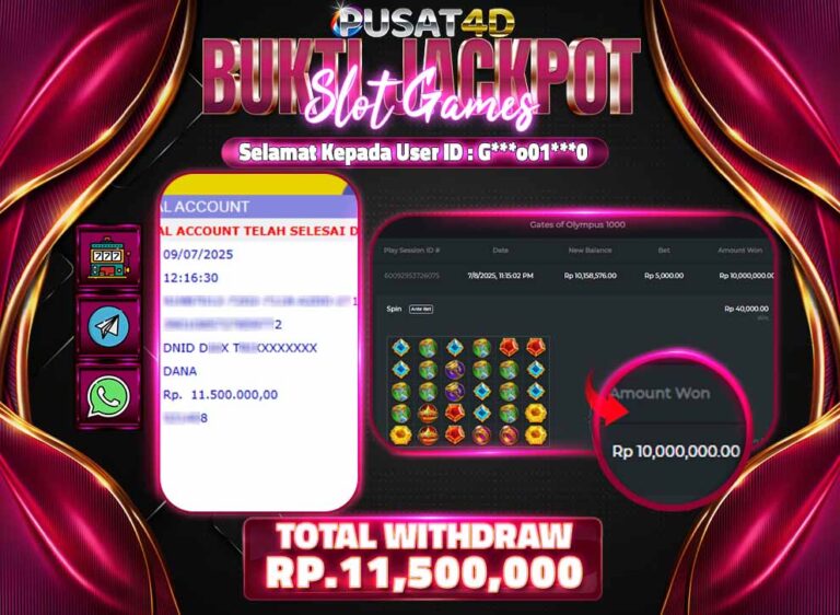 BUKTI KEMENANGAN11jut 09juli