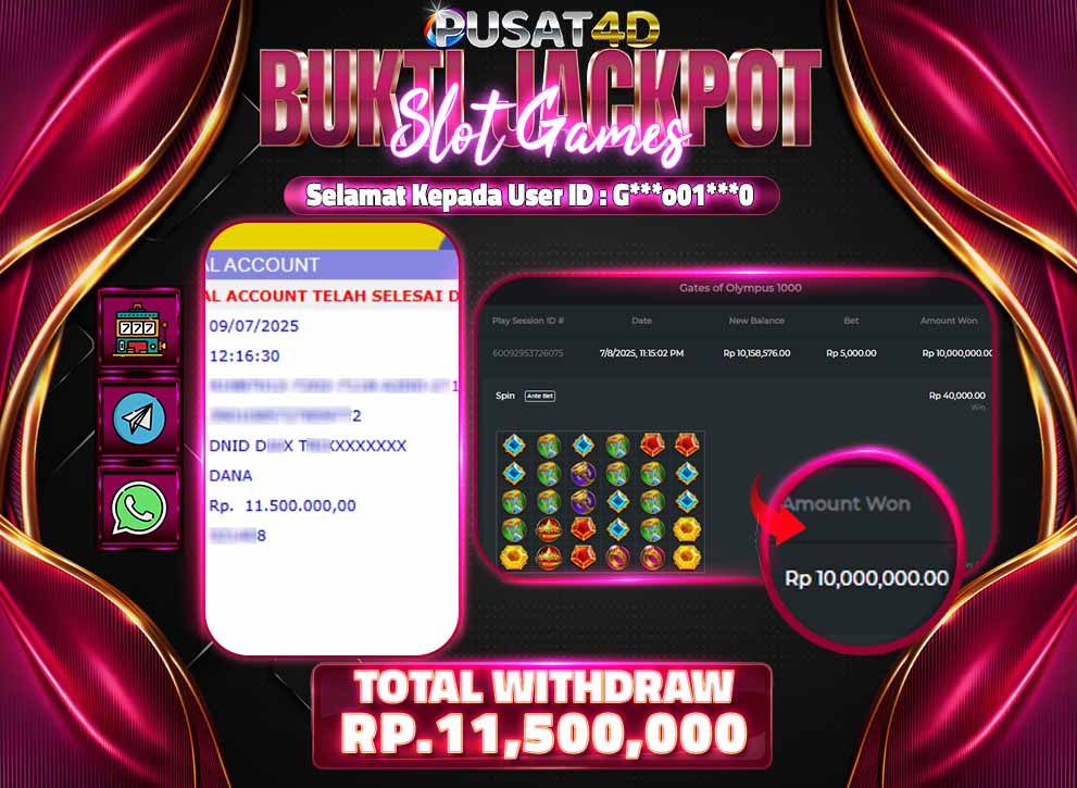 BUKTI KEMENANGAN11jut 09juli