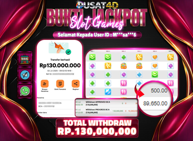 BUKTI KEMENANGAN130jt 2juli