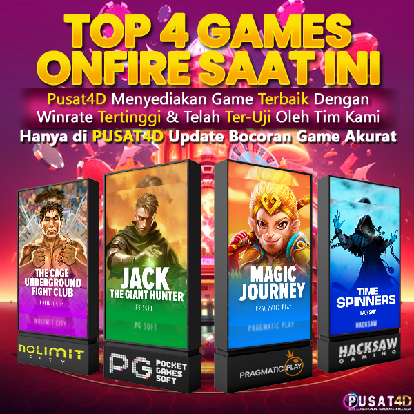TOP 4 GAMES GACOR TERBARU 01 JULI