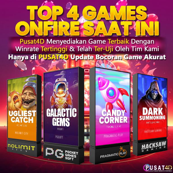 TOP 4 GAMES GACOR TERBARU 02 JULI