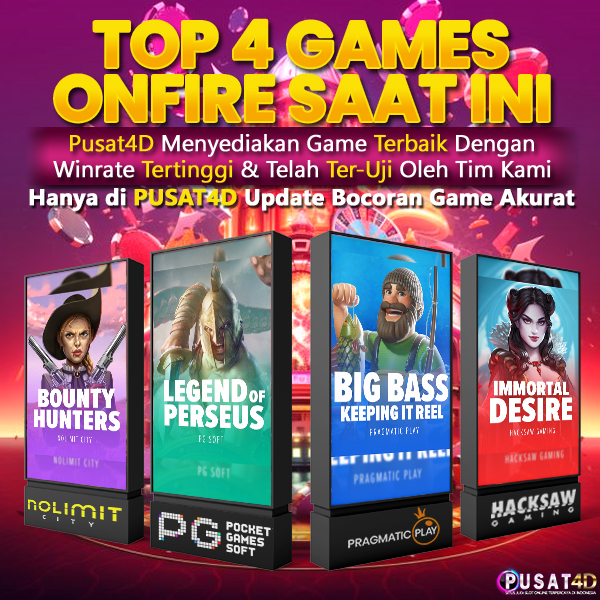 TOP 4 GAMES GACOR TERBARU 04 JULI