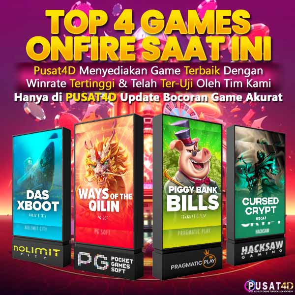TOP 4 GAMES GACOR TERBARU 11 JULI