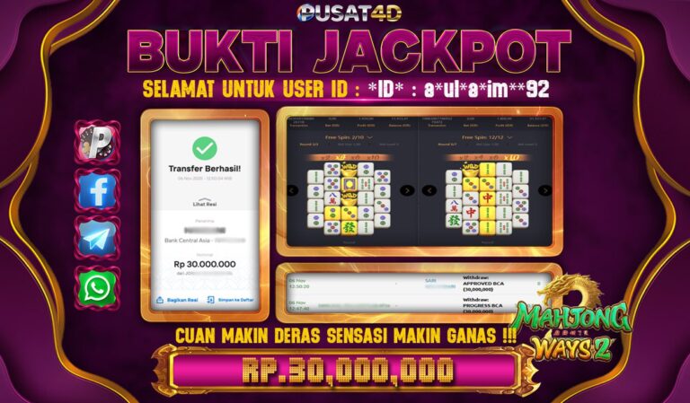 BUKTI 30 TGL 07 NOV