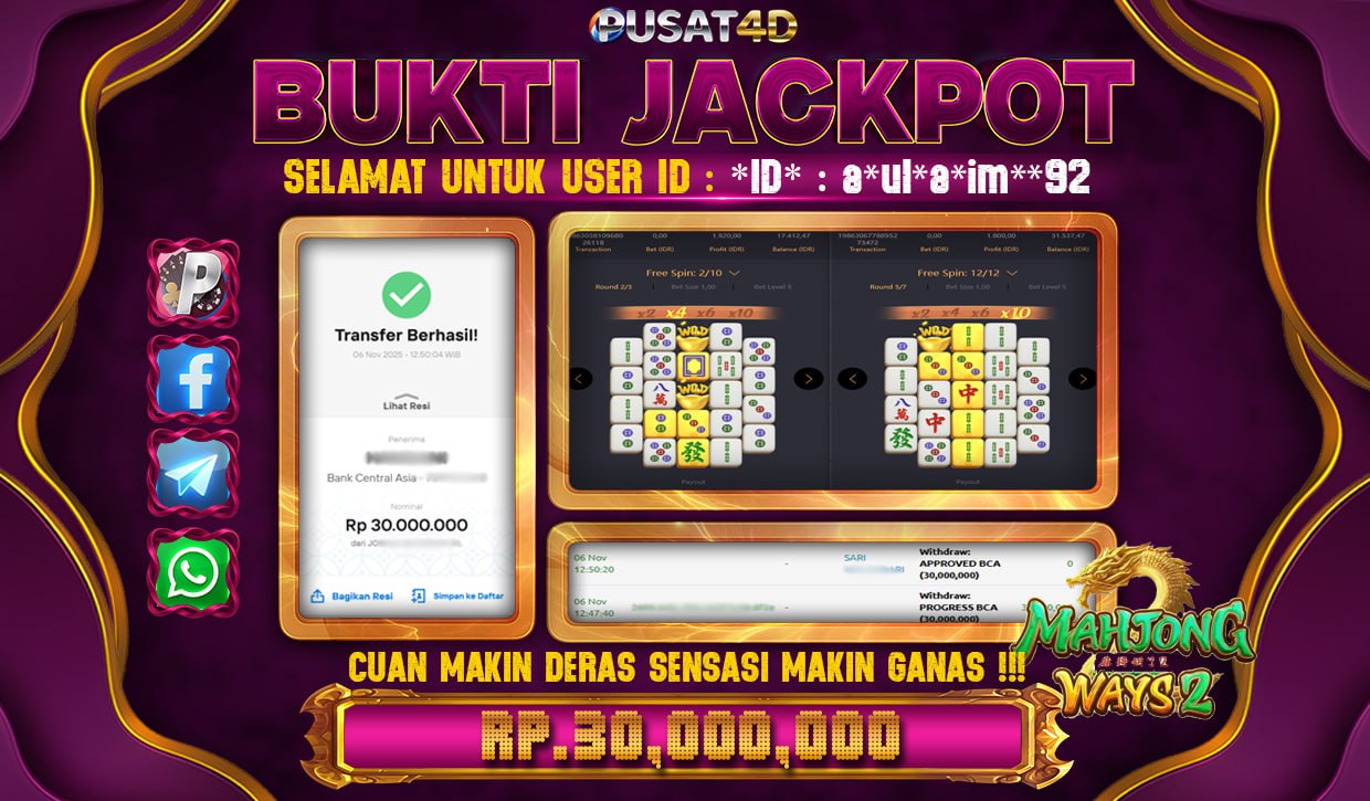 BUKTI 30 TGL 07 NOV